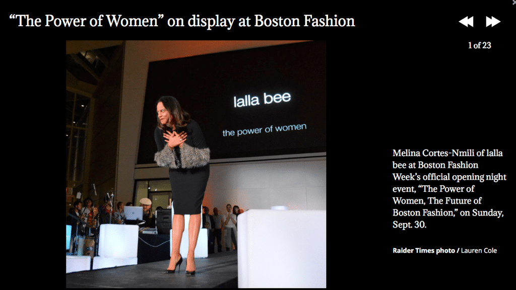 “The Power of Women” on display at Boston Fashion Week’s opening night event