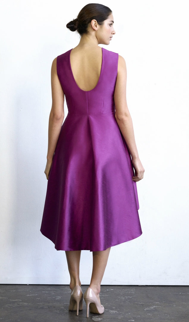 Eli bold designer dress from Lalla Bee's Fall 2016 Collection with Moroccan-inspired prints—available for custom order.