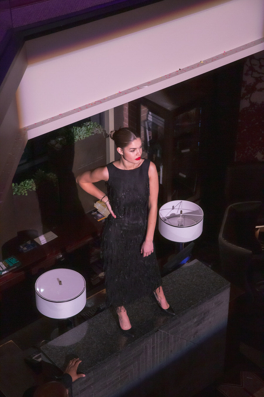 Lágrimas gown from Lalla Bee’s 2022 Liberty Hotel Collection — dramatic couture dress with fluid lines for graceful, upscale occasions.