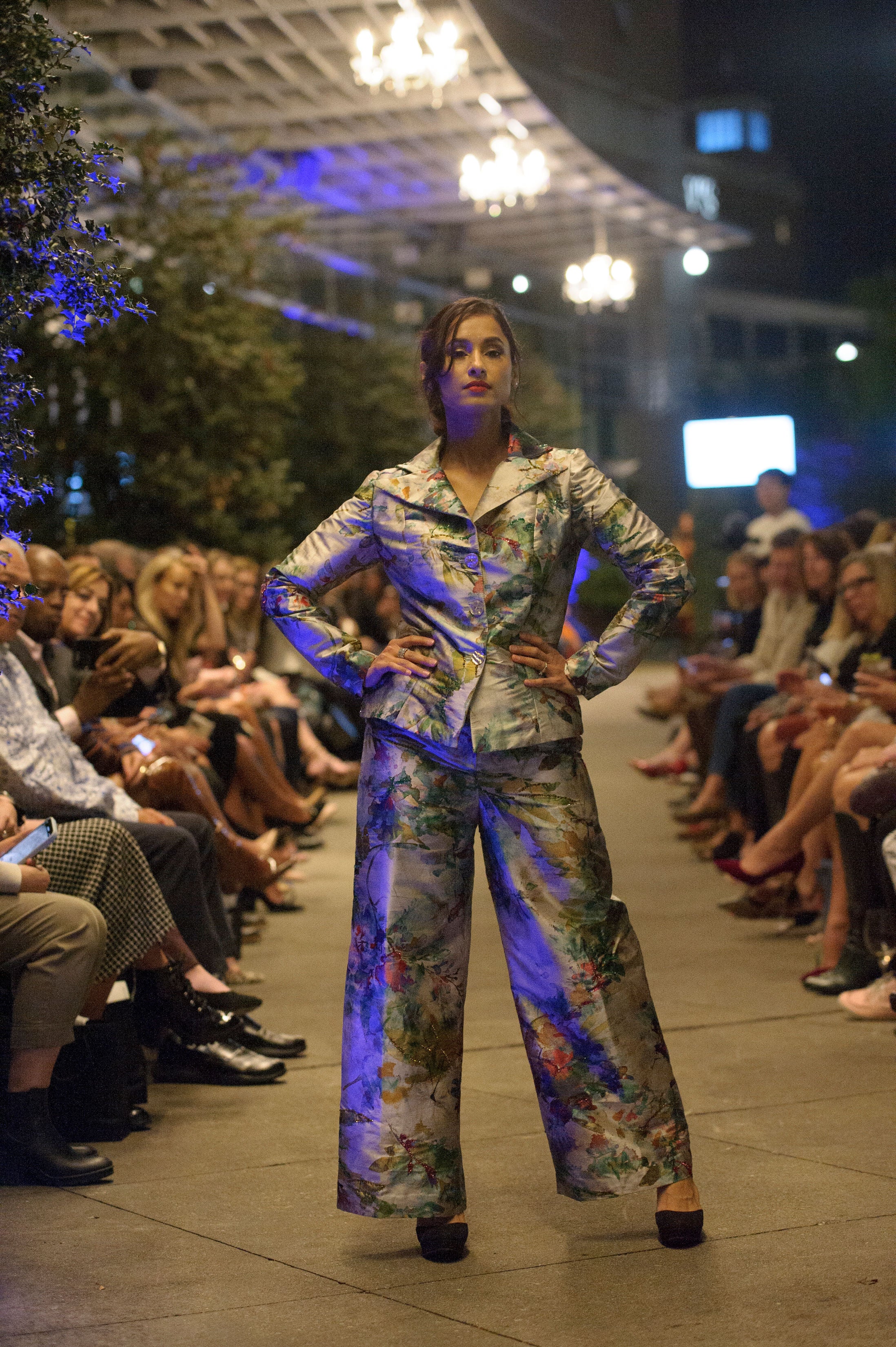 Earth gown from Lalla Bee’s 2023 Collection — earthy-toned couture evening dress inspired by natural elegance.
