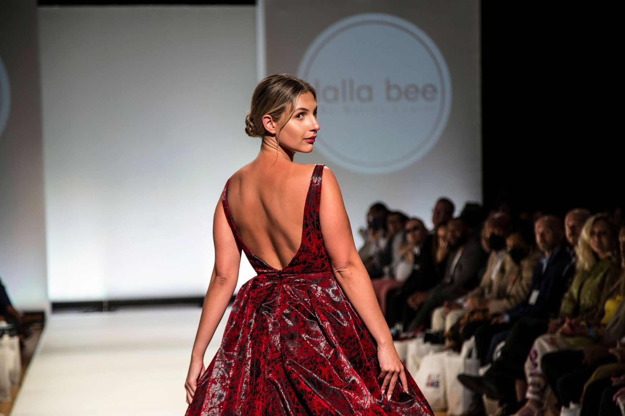 Backless Red Velvet